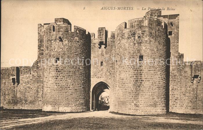 Aigues-Mortes Gard La Porte de la Reine