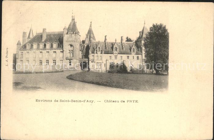 Saint-Benin-d Azy Chateau de Prye