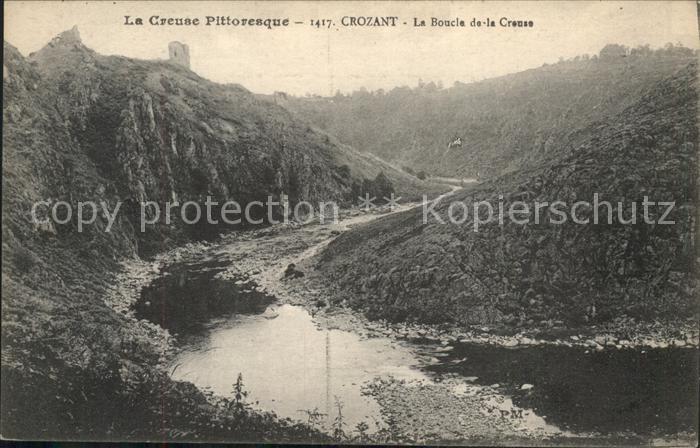 Crozant La Boucle de la Creuse vue panoramique