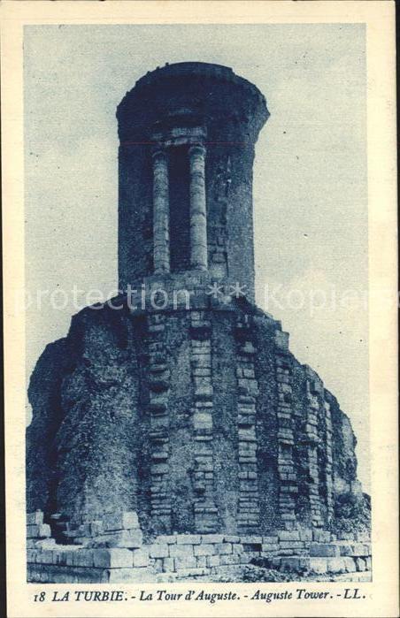 La Turbie La Tour d_Auguste