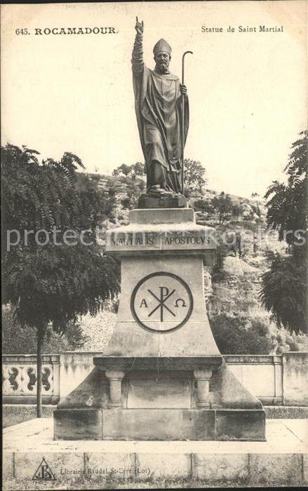 Rocamadour Statue de Saint Martial Monument