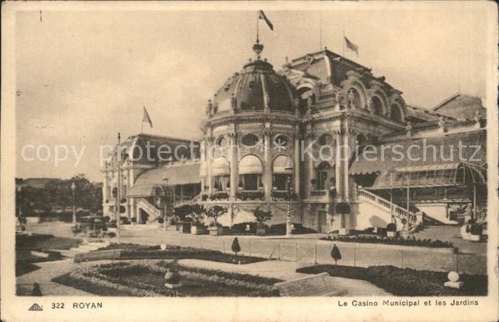 Royan 17 Casino Municipal et les Jardins