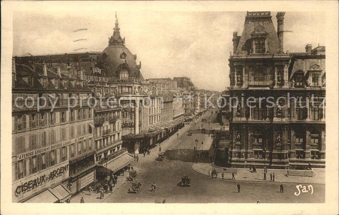 Paris Rue de l_Hotel de Ville
