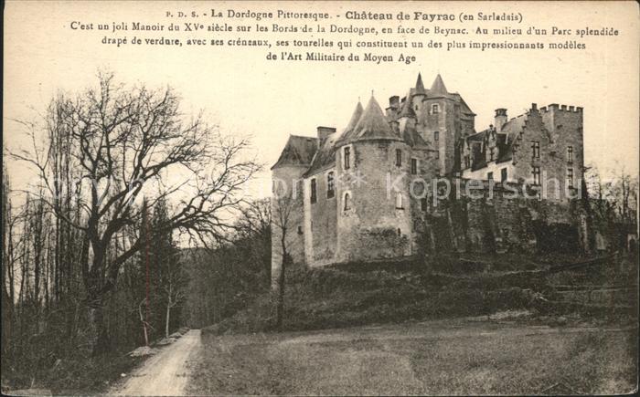 Castelnaud-la-Chapelle Chateau de Fayrac