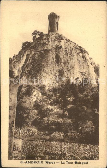 Saint-Ambroix Gard La Tour Gisquet