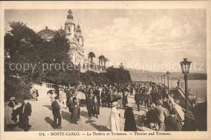 Monte-Carlo Le Theatre et Terrasses