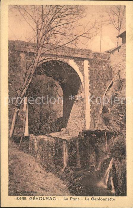 Genolhac Le Pont La Gardonnette