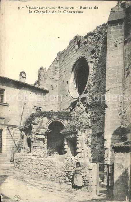 Villeneuve-les-Avignon Ruines de la Chapelle de la Chartreuse