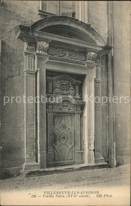 Villeneuve-les-Avignon Vieille Porte XVIIe siecle