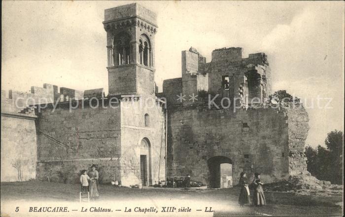 Beaucaire Gard Chateau Chapelle XIIIe siecle