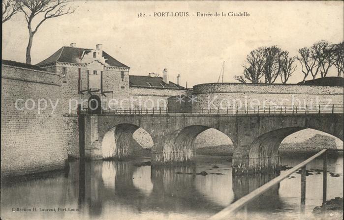 Port-Louis Entree de la Citadelle Pont