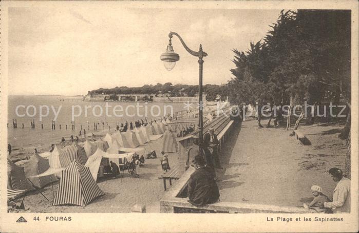 Fouras Charente-Maritime La Plage et les Sapinettes