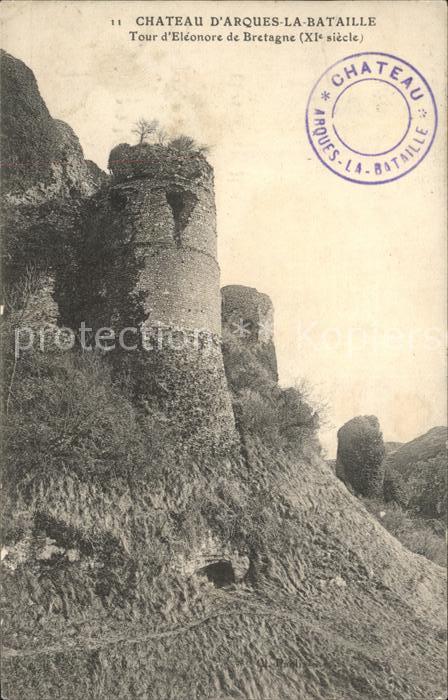 Arques-la-Bataille Chateau Tour d_Eleonore de Bretagne Rui