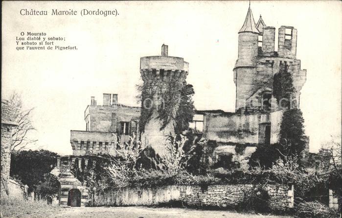 Grand-Brassac Chateau Maroite