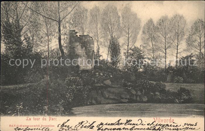 Vilvorde La tour du Parc Ruine