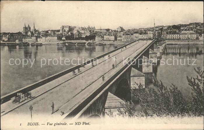 Blois 41 Vue generale Pont