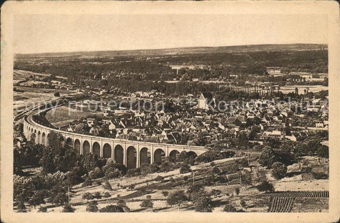 Sancerre Vue panoramique et le Viaduc