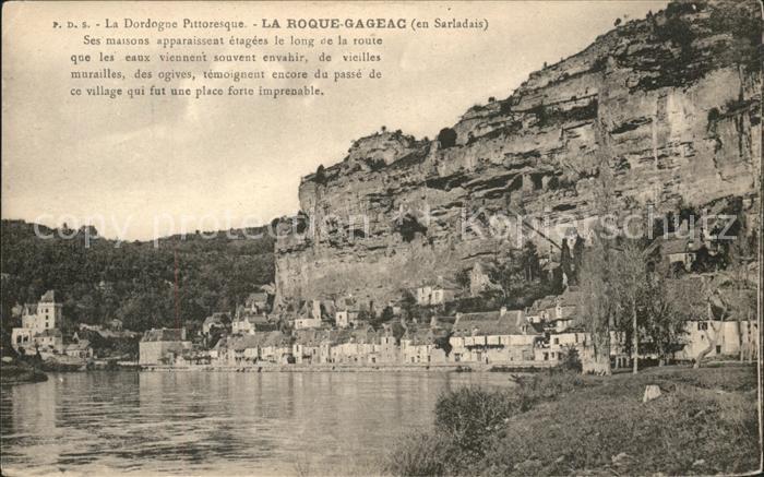 La Roque-Gageac Vue partielle