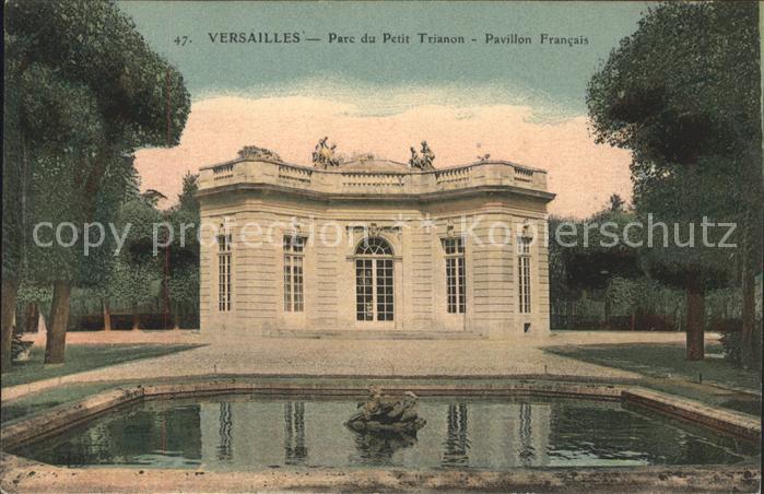 Versailles Yvelines Parc du Petit Trianon Pavillon Francais