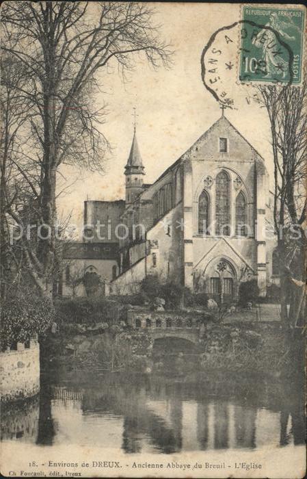 Dreux Ancienne Abbaye du Breuil Stempel auf A