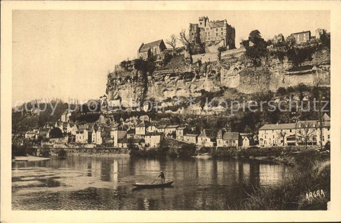 Beynac-et-Cazenac Vue partielle et Chateau feodal
