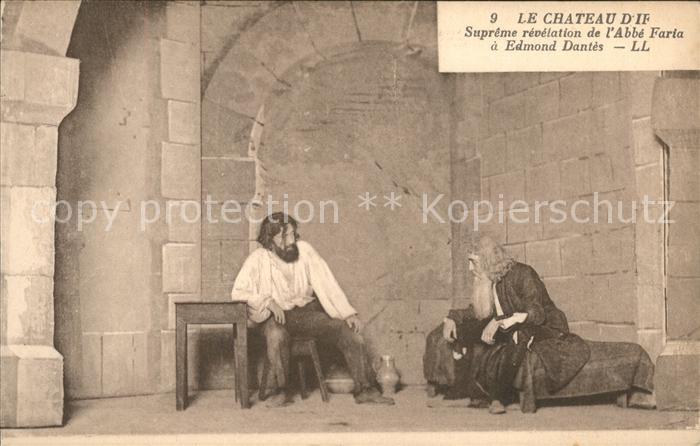 Ile d If Chateau d_If Abbe Faria Edmond Dantes