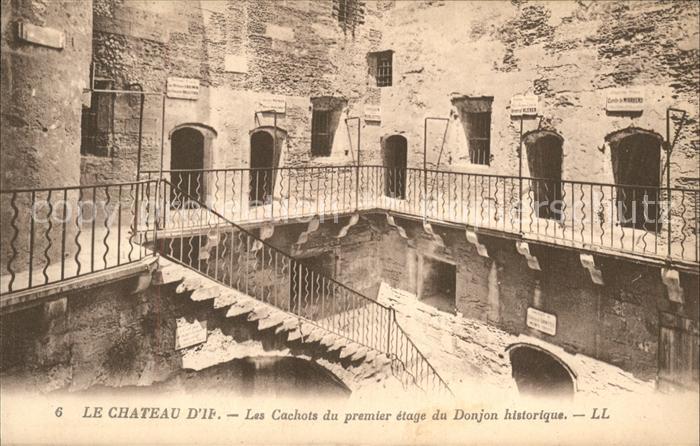 Ile d If Chateau d_If Cachots du Donjon historiq