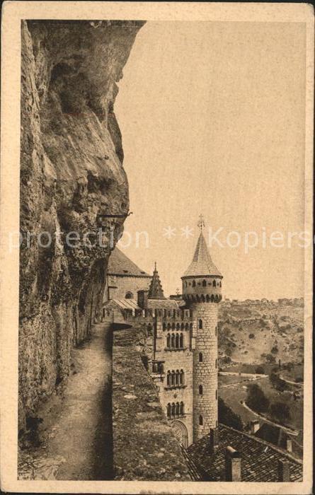 Rocamadour Le Chemin de Ronde Serie Le Lot illustr
