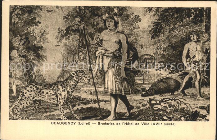 Beaugency Broderies de l_Hotel de Ville XVIIe sie