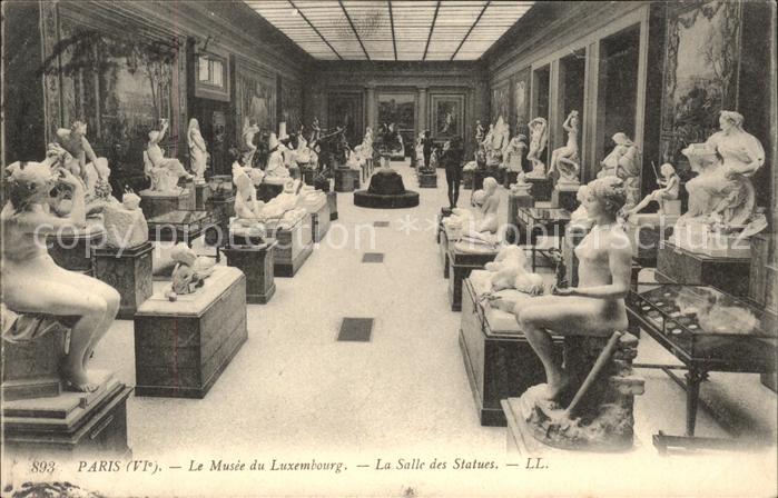 Paris Musee de Luxembourg Salle des Statue