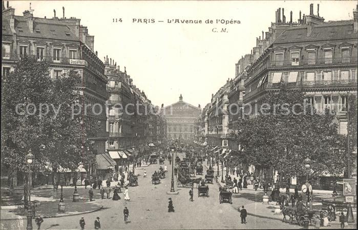 Paris Avenue de l'Opera