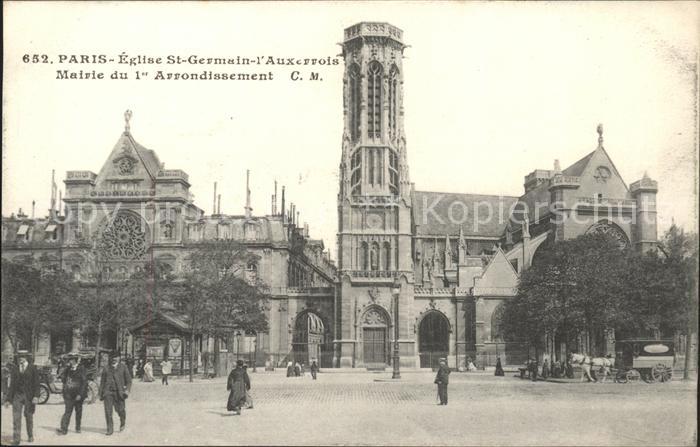Paris Eglise Saint Germain l'Auxerrois Mairie