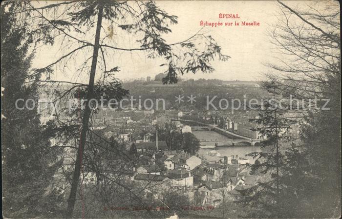Epinal Vosges Echappee sur la Moselle
