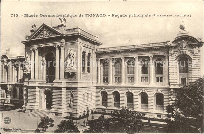 Monaco Musee Oceanographique Facade principale