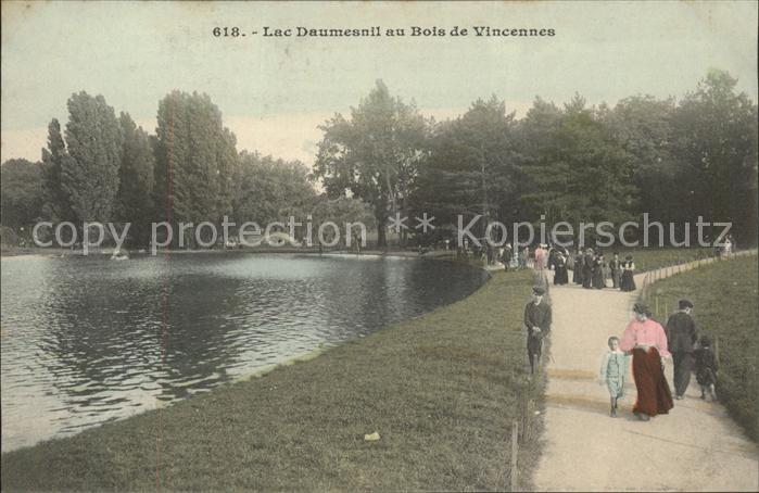 Vincennes Lac Daumesnil au Bois de Vincennes