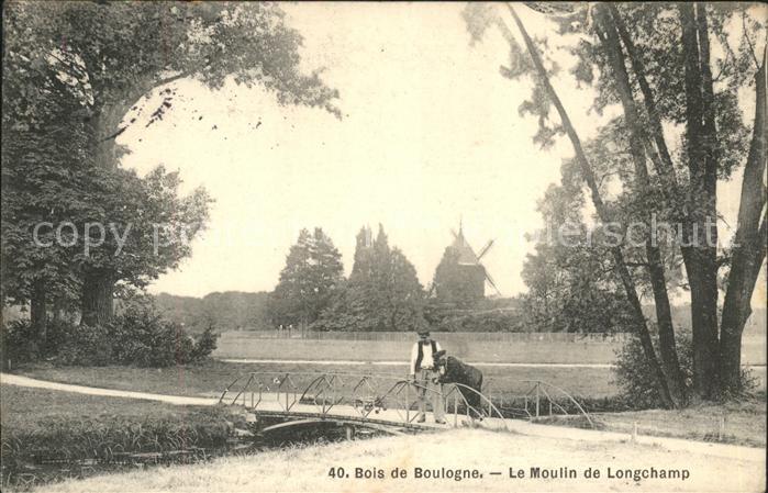 Paris Bois de Boulogne Moulin de Longchamp