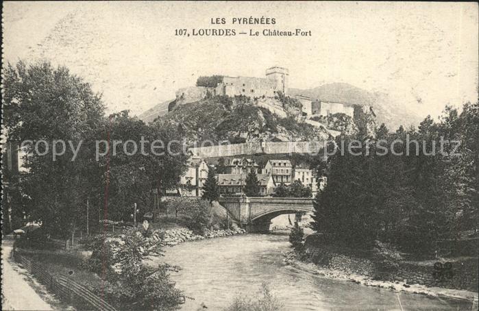 Lourdes Hautes Pyrenees Chateau Fort