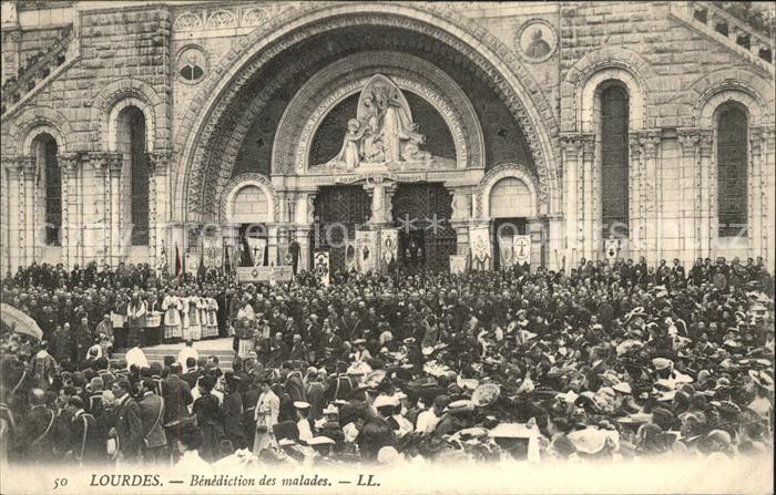 Lourdes Hautes Pyrenees Benediction des malades