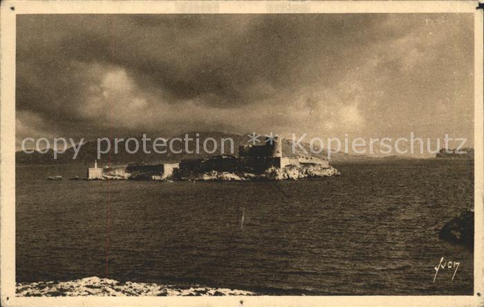 Marseille Bouches-du-Rhone Chateau d_If