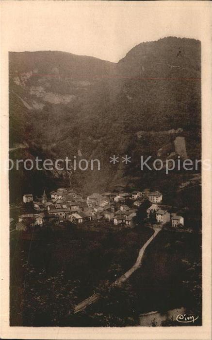 Chaley Vue totale du village