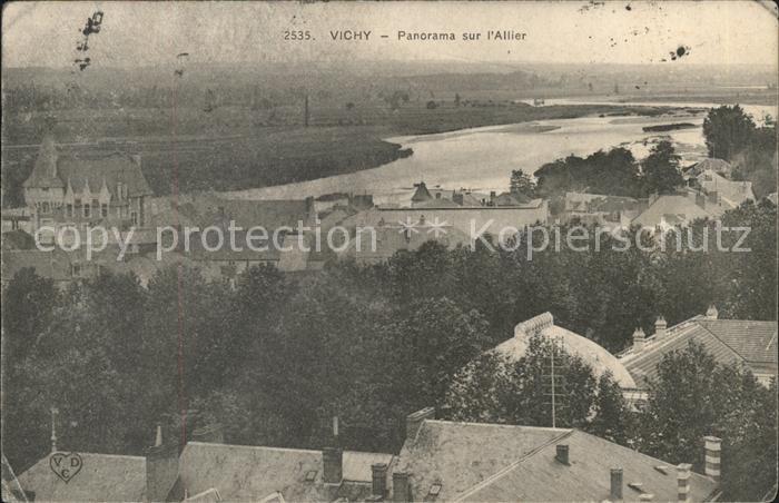 Vichy Allier Panorama sur l'Allier