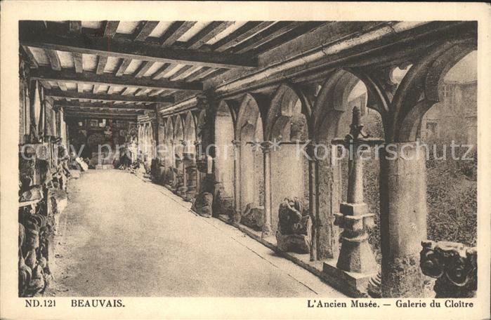 Beauvais 60 Ancien Musee Galerie du Cloitre