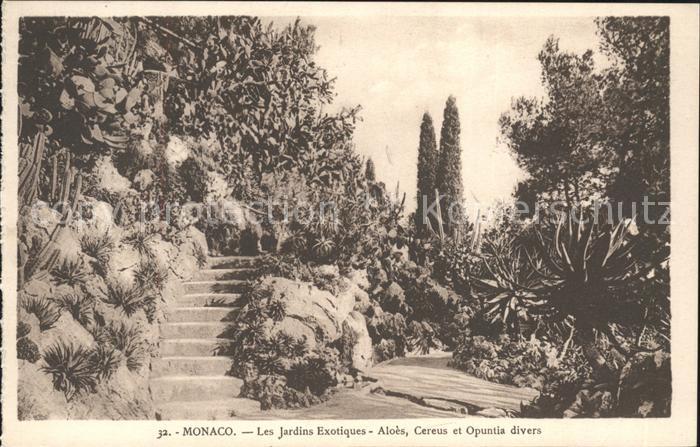 Monaco Les Jardins exotiques