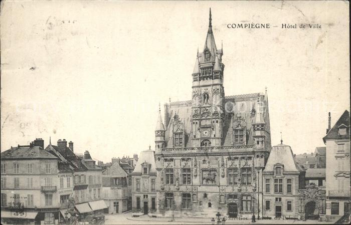 Compiegne Oise Hotel de Ville