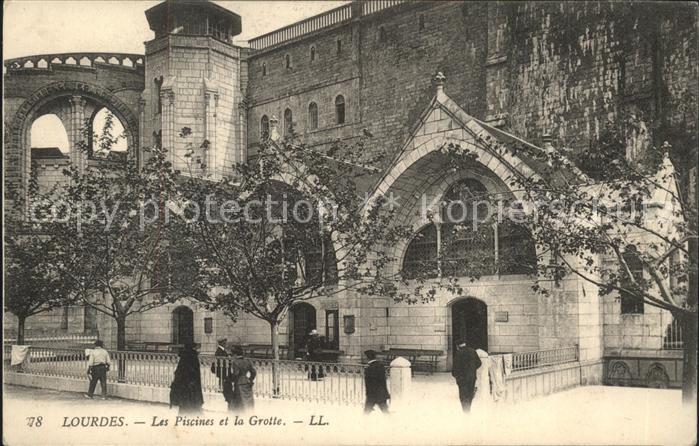 Lourdes Hautes Pyrenees Les Piscines et la Grotte