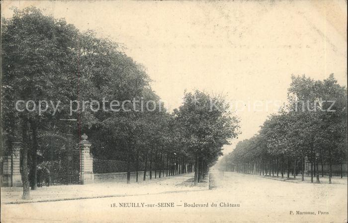 Neuilly-sur-Seine Boulevard du Chateau