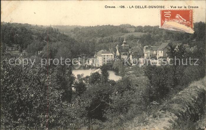 La Celle-Dunoise Vue sur la Creuse