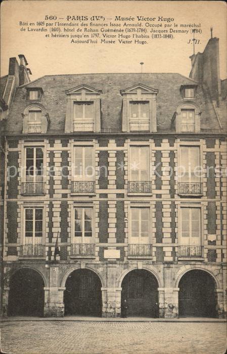 Paris Musee Victor Hugo
