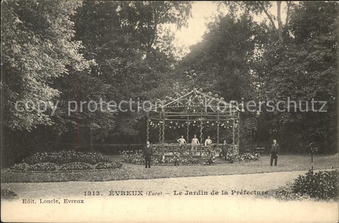 Evreux Jardin de la Prefecture Pavillon
