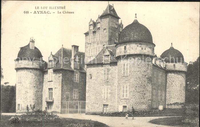 Aynac Chateau Serie Le Lot illustre